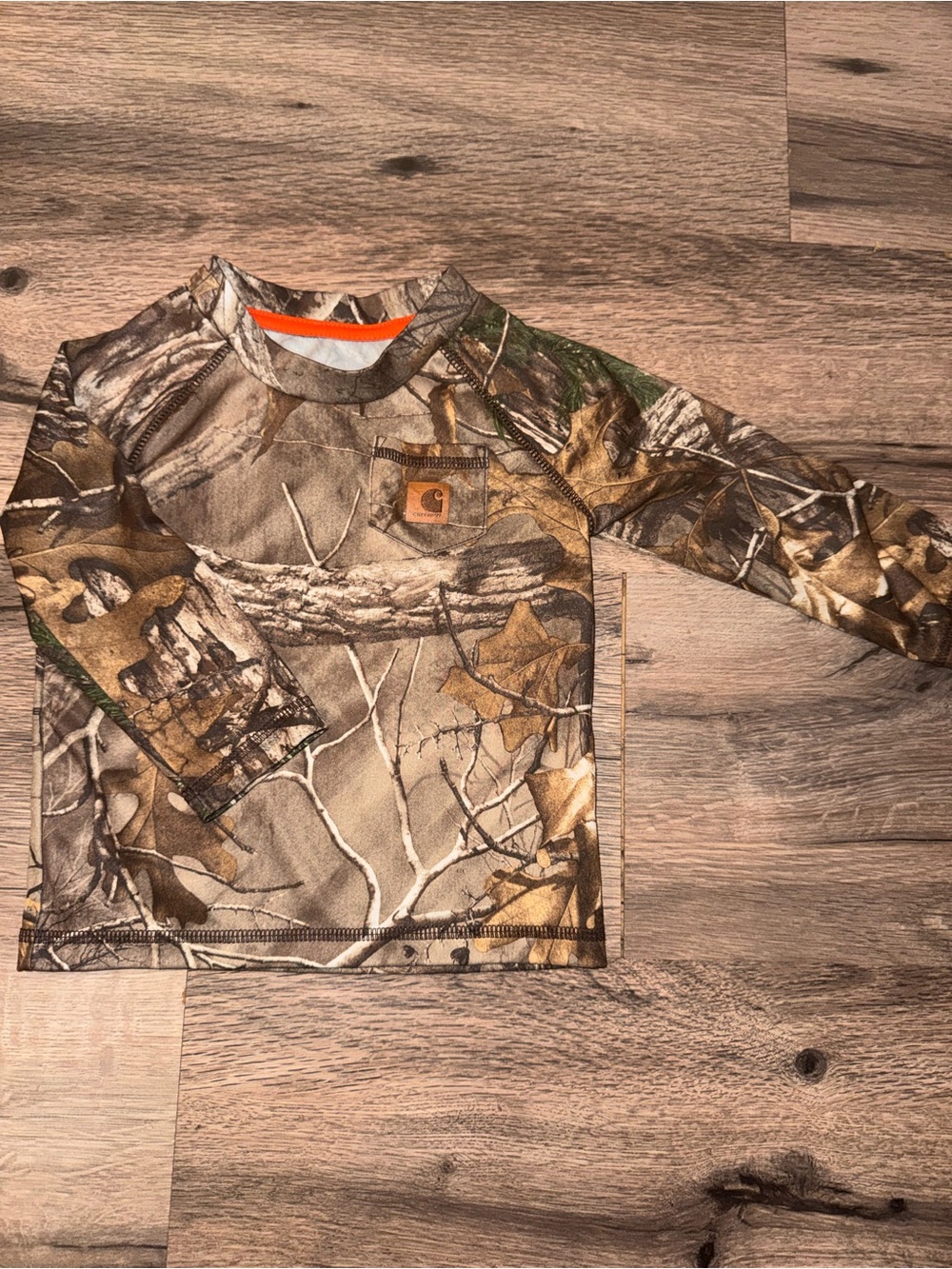 Carhartt Realtree Camo Long Sleeve Shirt - 9M